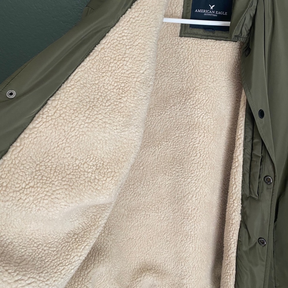 American eagle sherpa bomber jacket - Picture 4 of 4